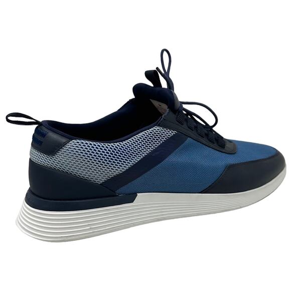 Wolf and Shepherd Men's Crossover Victory Trainer Italian Leather Mesh Shoes - Picture 3 of 7